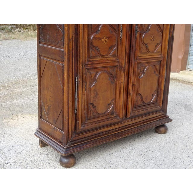 Louis XIII Walnut Armoire For Sale - Image 17 of 18
