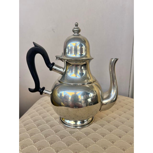 Metal Vintage Pewter Old Annapolis Sugar and Creamer by Kirk Stieff For Sale - Image 7 of 8