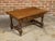 English 19th Century Oak Coffee Table with Single Drawer and Turned Base For Sale In Atlanta - Image 6 of 12