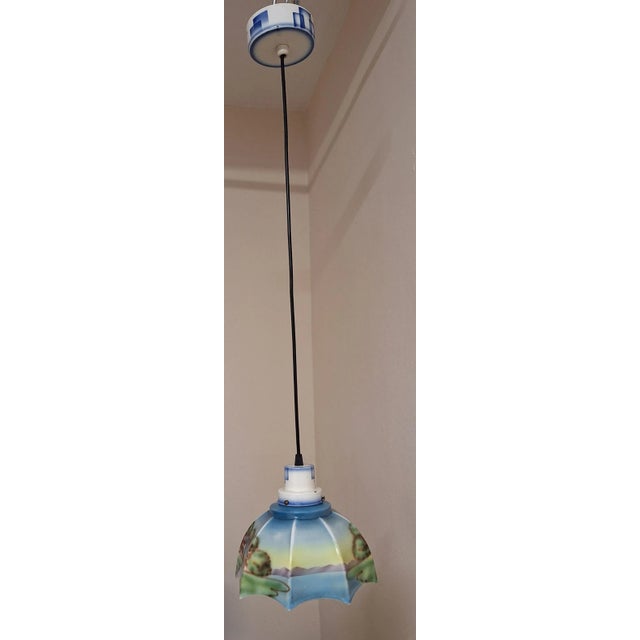 Vintage German Pendant Lamp, 1920 For Sale - Image 6 of 7