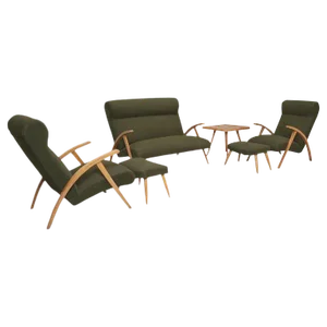 Italian Mid-Century Modern Complete Suite