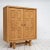 Wood Vintage French Cabinet by Guillerme Et Chambron for Votre Maison, 1950s For Sale - Image 7 of 7