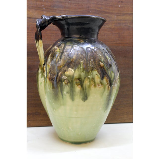 California Ceramic Artist Alex Long Organic Modern Mutli-Glaze Vessel 2012 For Sale - Image 4 of 18