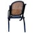 Late 19th Century Vienna Secession Bent Oak & Cane Folding Chair No. 01 in Dark Stain Attributed to Thonet For Sale - Image 4 of 7