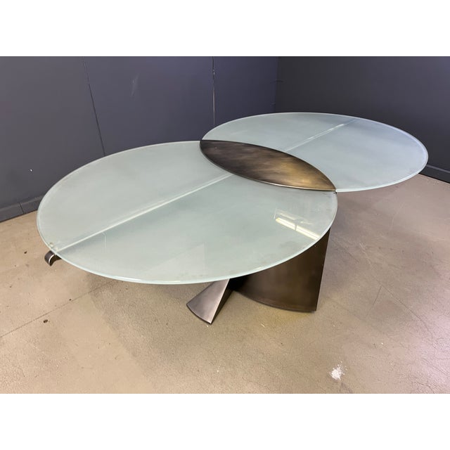 Postmodern Dining Table from Belgo Chrom / Dewulf Selection, 1980s For Sale - Image 10 of 12