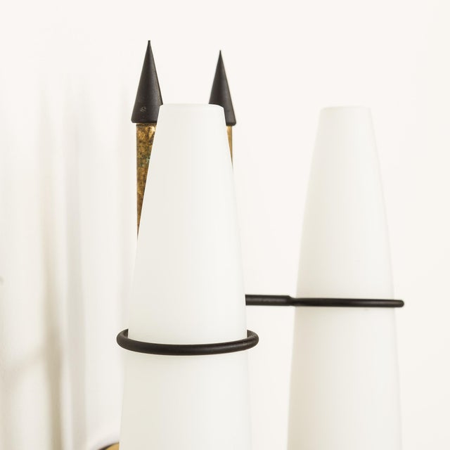 Metal Mid-Century Modern Italian Wall Lights from Stilnovo, 1960s, Set of 2 For Sale - Image 7 of 13