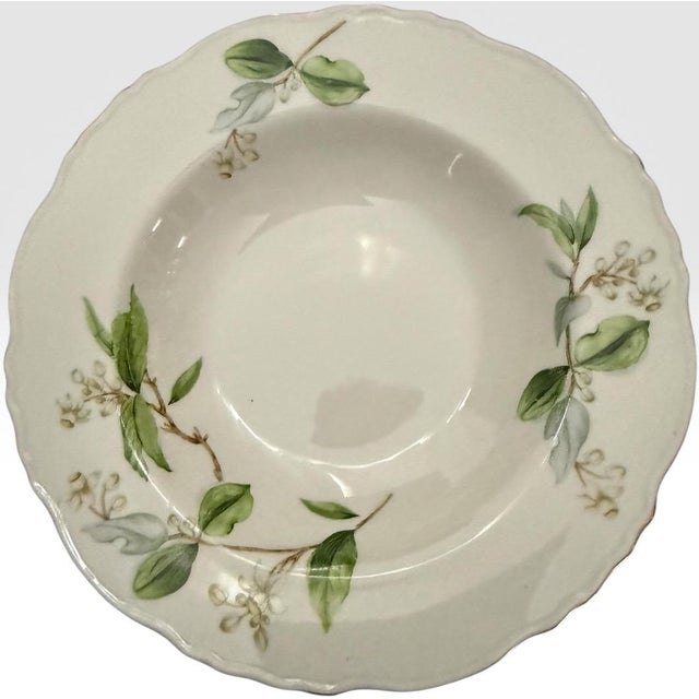 Vintage Theodore Haviland New York Orange Blossom Fine China Dinnerware 88 Piece Set For Sale - Image 16 of 18
