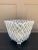 French Country Trompe l'Oeil Porcelain Rope Basket Cachepot For Sale - Image 4 of 13