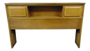 Broyhill Emphasis Mid Century Walnut Full Size Headboard