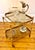 Hollywood Regency Bar Cart in Brass, 1960s For Sale - Image 4 of 12