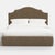 Spritely Home Tori Platform Bed in Walnut Slub Velvet, Twin For Sale - Image 4 of 7