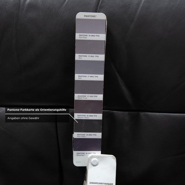 Dark Grey Leather Sunrise Recliner with Manual Function from Stressless For Sale - Image 12 of 18