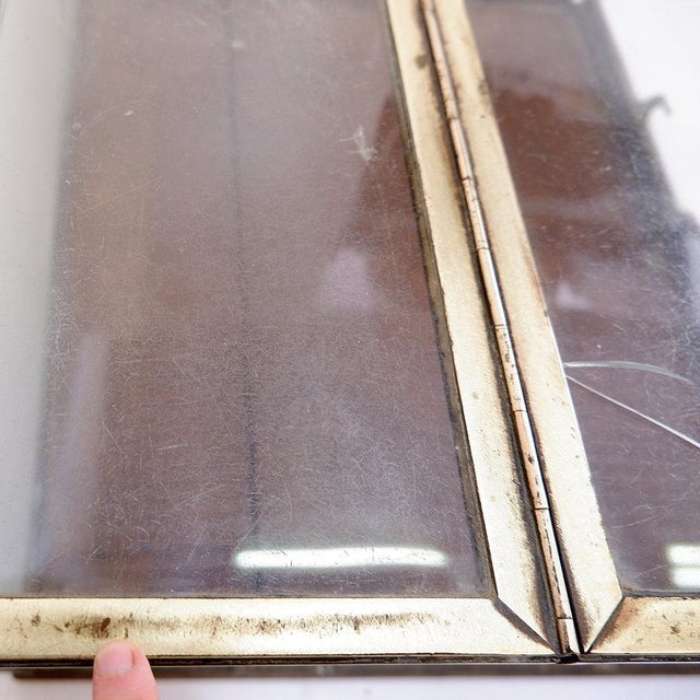 Antique Curved Glass Display Showcase, 1930s For Sale - Image 14 of 16