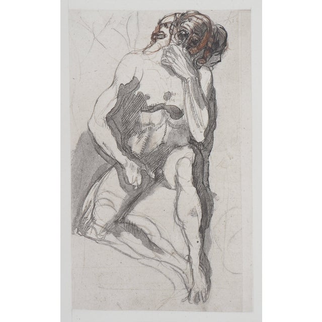 After Auguste Rodin, Cerbère, 19th Century, Engraving For Sale - Image 7 of 7