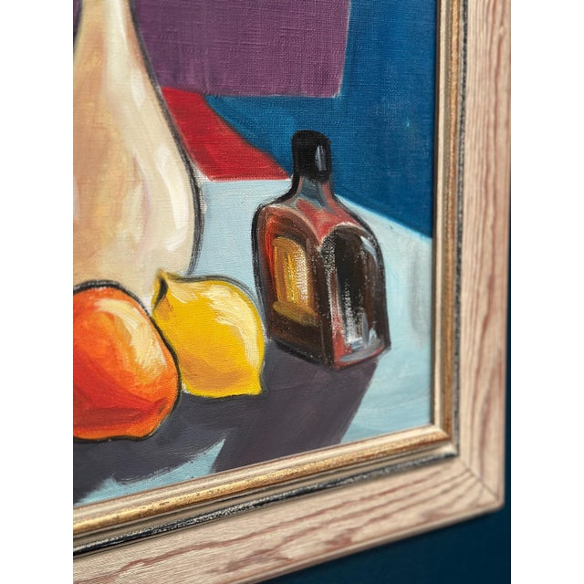 L. Norberg, Still Life, 1960s, Oil on Canvas, Framed For Sale - Image 7 of 17