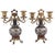 Metal Meiji Japanese Gilt Bronze Candleholders, 1890s, Set of 2 For Sale - Image 7 of 7
