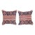 Turkish Carpet Rug Cushion Cover - a Pair 20'' X 20'' For Sale