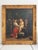 Large Antique European Oil Painting 19th Century Interior Genre Scene Children For Sale - Image 11 of 18
