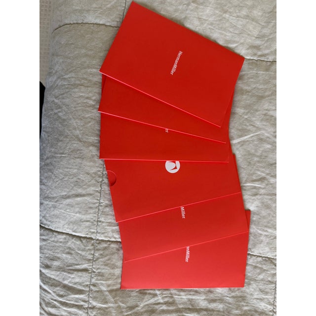 Wood Set of Six Herman Miller Eames Molded Plastic Side Chairs For Sale - Image 7 of 7