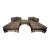 Mid 20th Century Ficks Reed Bamboo Rattan Modular Sectional Corner Chairs Chaise Couch Set For Sale