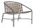 Brown Jordan Kantan Aluminum Suncloth Lounge Chair, Mica frame with Mica fabric For Sale