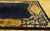 1920s Blue Navy Traditional Antique Chinese Art Deco Carpet 9'6" X 13'2" Knotted Wool Rug For Sale - Image 9 of 11