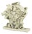 Stoneware Head Sculpture with Light and Brown Glaze from MH, 1980s For Sale
