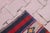 Red 1960s Cabin Style Hand Knotted Stripe Design Red Oushak Kilim Runner Rug For Sale - Image 8 of 10