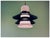 Scandinavian Black Metal and Opaline Glass Pendant Lamp, Denmark, 1970s For Sale - Image 3 of 4