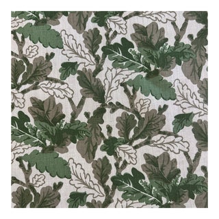 Sister Parrish Waldingfield Fabric Green 7 Yards For Sale