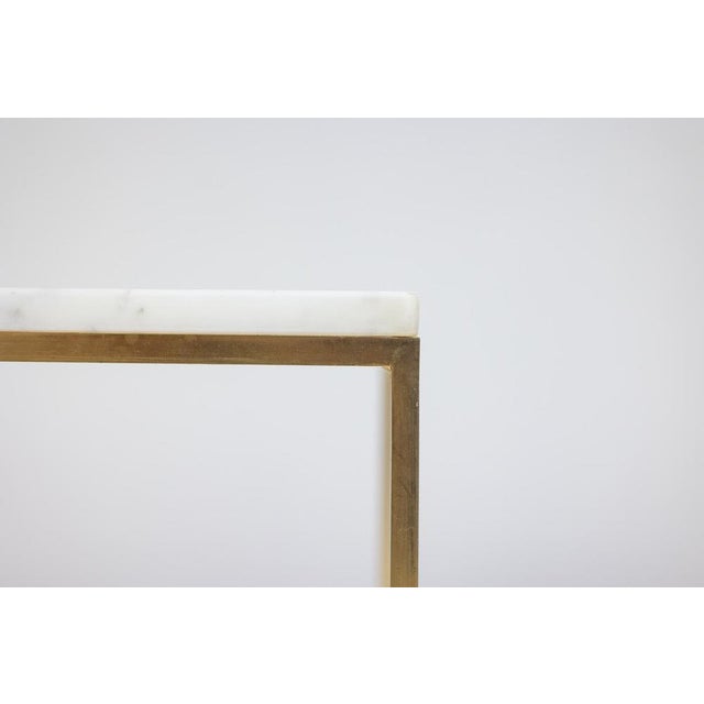 End Tables in Marble and Gilded Bronze, 1970s For Sale - Image 10 of 18