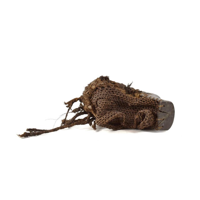 Dark Gray Early 20th Century Chokwe Mask Mwana Pwo For Sale - Image 8 of 8