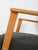 Scandinavian Beech Armchairs in Grey Upholstery, 1950s, Set of 2 For Sale - Image 11 of 12