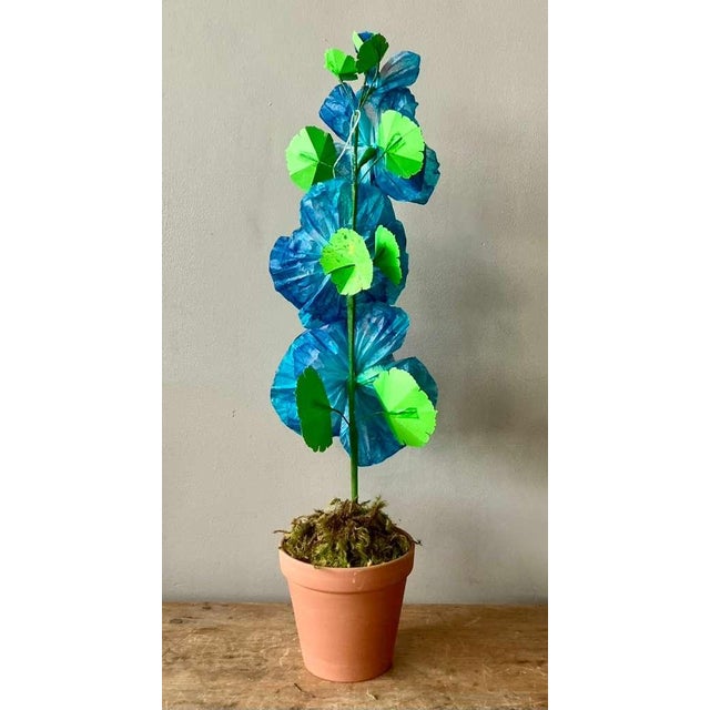 Contemporary Hand-Rolled Paper Flowers For Sale In West Palm - Image 6 of 8