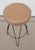 Brown Mid Century Modern Hairpin Leg Bar Stool For Sale - Image 8 of 15