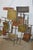 Curtis Jere Style Brutalist Metal Copper / Brass 'Nails' Abstract Wall Art Sculpture For Sale - Image 17 of 18