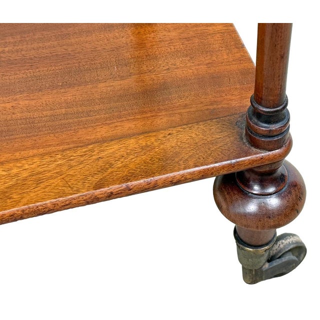 Small Regency Mahogany Whatnot Étagère, 1820s For Sale - Image 13 of 17