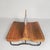 Black Double-Sided Teak Train Bench, 1930s For Sale - Image 8 of 18
