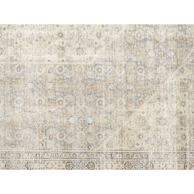 Semi Antique Persian Tabriz 9'8" x 12'1", Tabriz rugs are among the most exquisite and sought-after types of oriental...