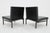 Metal Set of Czechoslovakian Leatherette Lounge Chairs, 1970s For Sale - Image 7 of 14