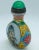 Late 20th Century Painted Enamel Opaline Snuff Bottle With Gu Yue Xuan Mark For Sale - Image 4 of 11