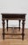 Brown Umbertine Hand-Carved Walnut Side Tables, Italy, Late 19th Century, 1890s, Set of 2 For Sale - Image 8 of 14