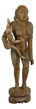 Unknown, Motherhood, Early 1900s, Teak