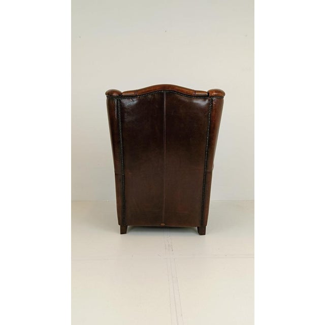 Sheep Leather Chair by Joris, 1980s For Sale - Image 10 of 18