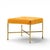 Brass Paul McCobb for Calvin Mid Century Brass X Base Stools - Pair For Sale - Image 8 of 10