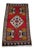 1970s Turkish Vintage Hand Knotted Traditional Antique Hand Knotted Doormat Rug For Sale