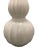Tommaso Barbi Large White Ceramic Table Lamp, France 1960s For Sale - Image 4 of 6