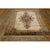 1940s ScattIer Ivory Medallion Diamond Antique Qum Silk Handknotted Wool Rug For Sale In New York - Image 6 of 6