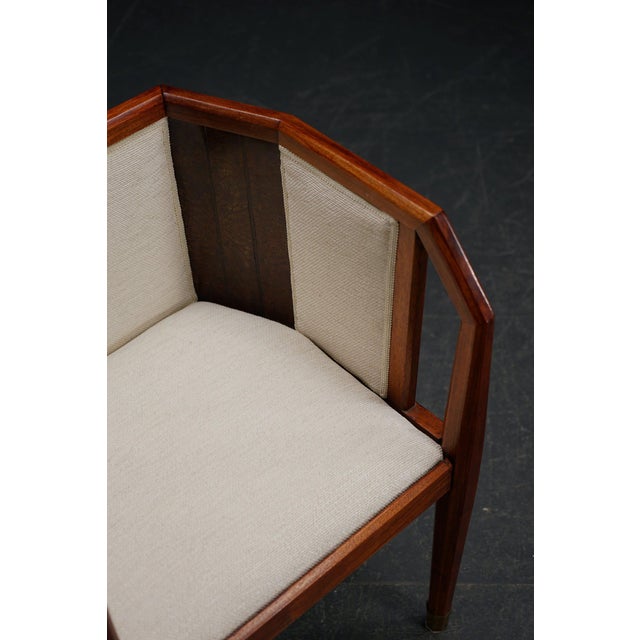 Art Deco Desk Chair, Belgium, 1930s For Sale - Image 6 of 18
