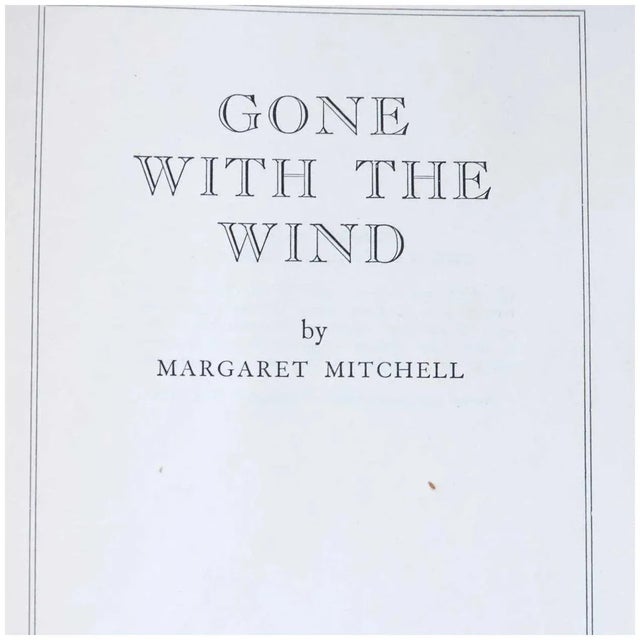 Early 20th Century Vintage Book: Gone with the Wind by Margaret Mitchell, Second Printing For Sale - Image 5 of 10